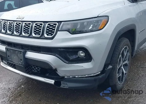 2025 Jeep Compass Limited 4X4 из США, поврежденный, VIN 3C4NJDCN3ST579377